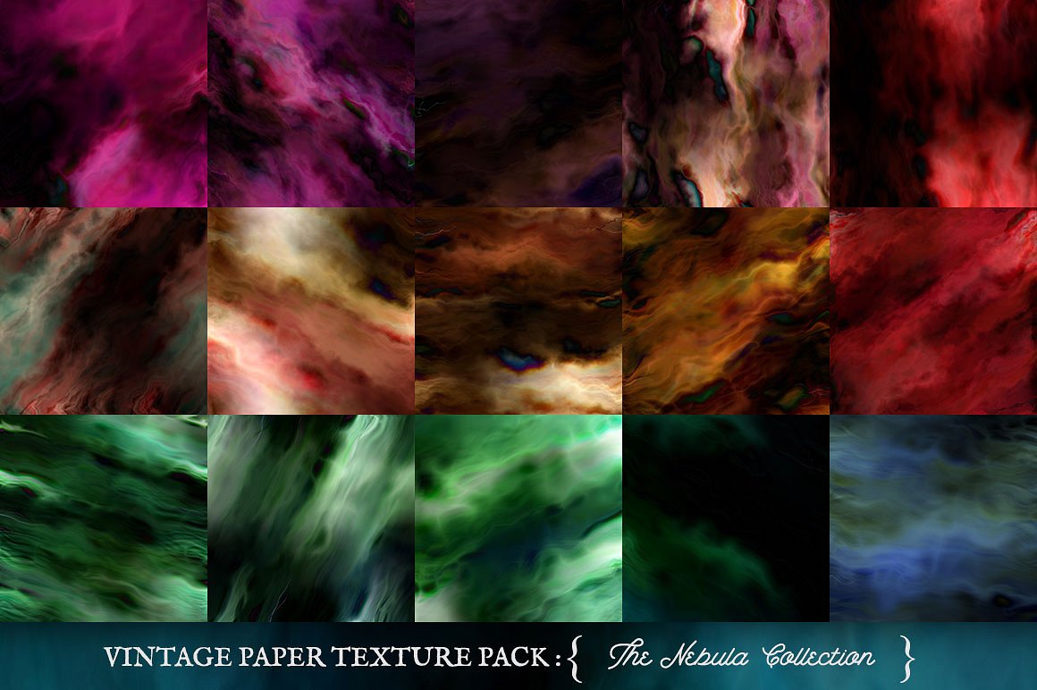 抽象科幻色彩设计背景Painted Paper Textur
