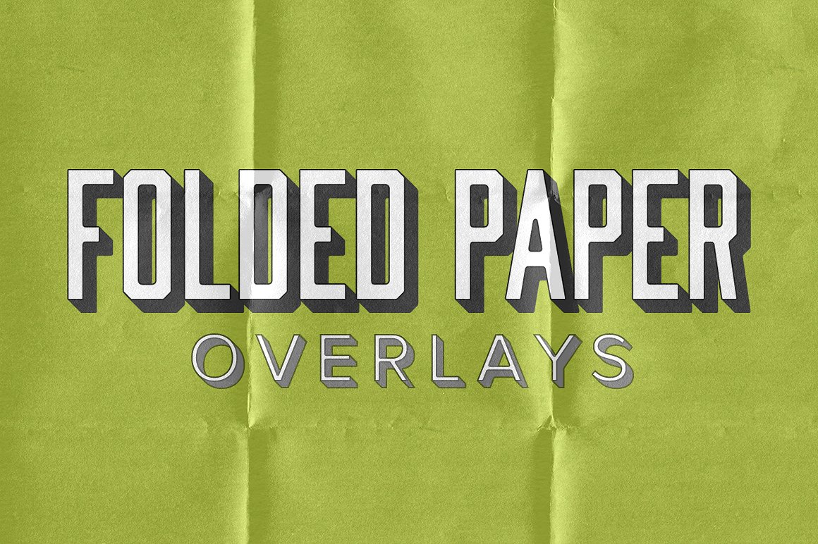 叠加折纸纹理设计素材24 Folded Paper Over