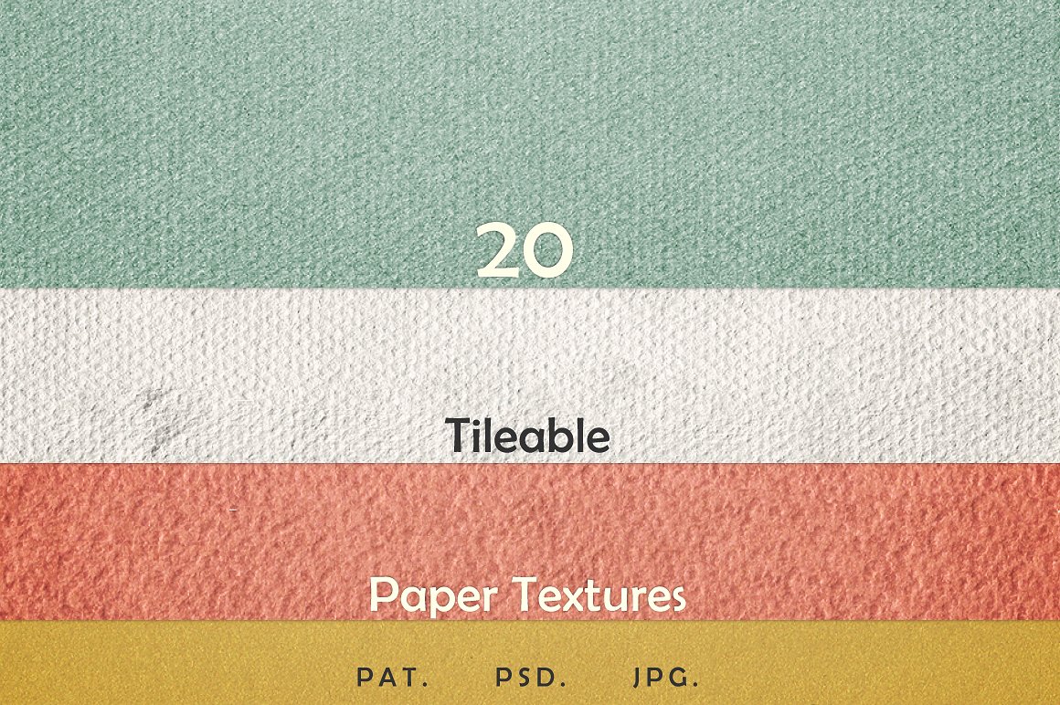 纸质背景设计素材20 Tileable Paper Phot