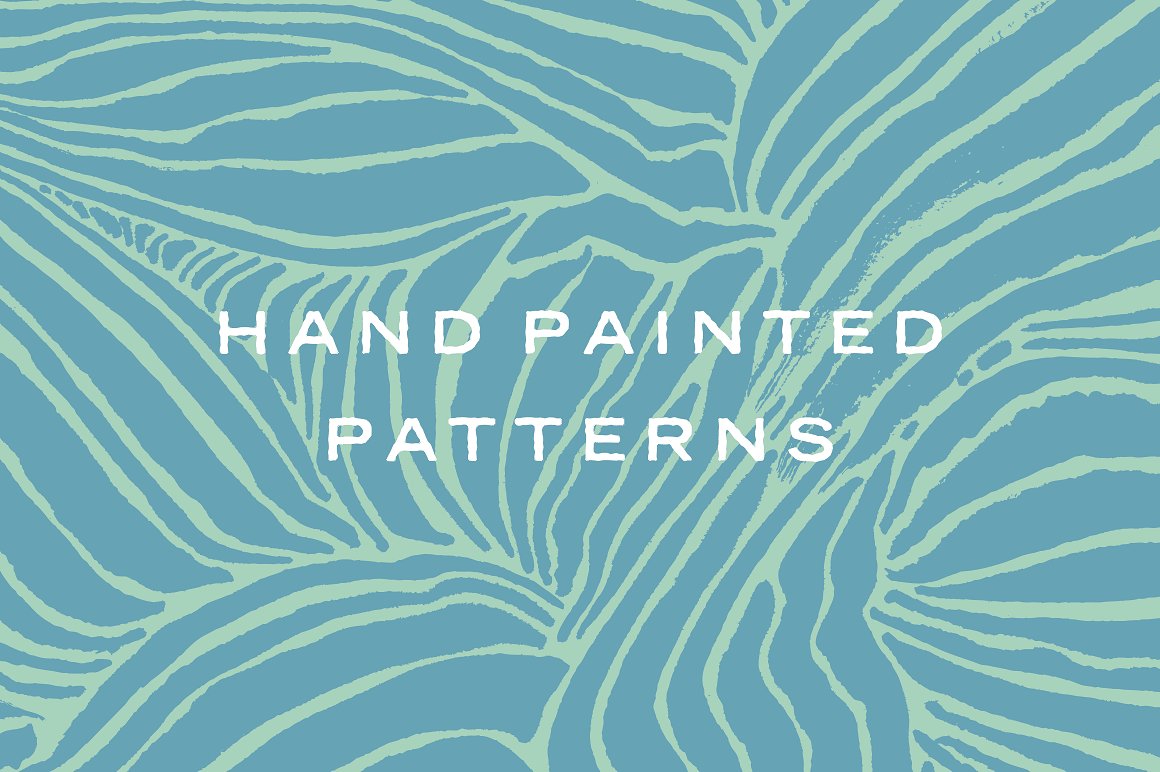 手绘风格线条纹理设计素材Vector Hand Painte