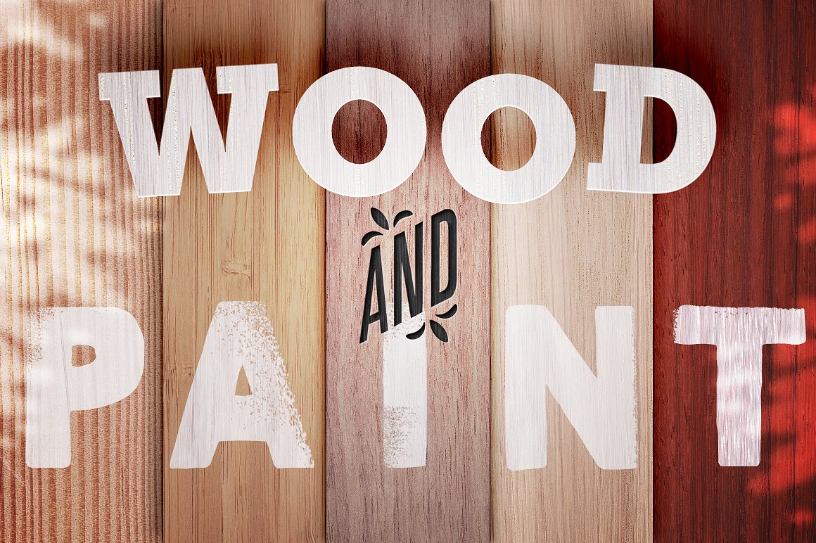 高质量木质纹理设计背景WOOD AND PAINT | 10