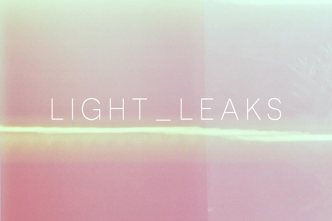 复古色彩设计背景Light Leaks #1310068