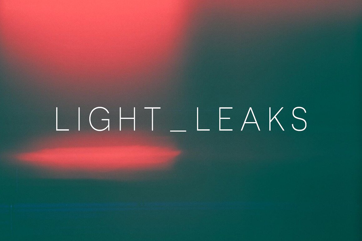 复古色彩设计背景Light Leaks #1310068