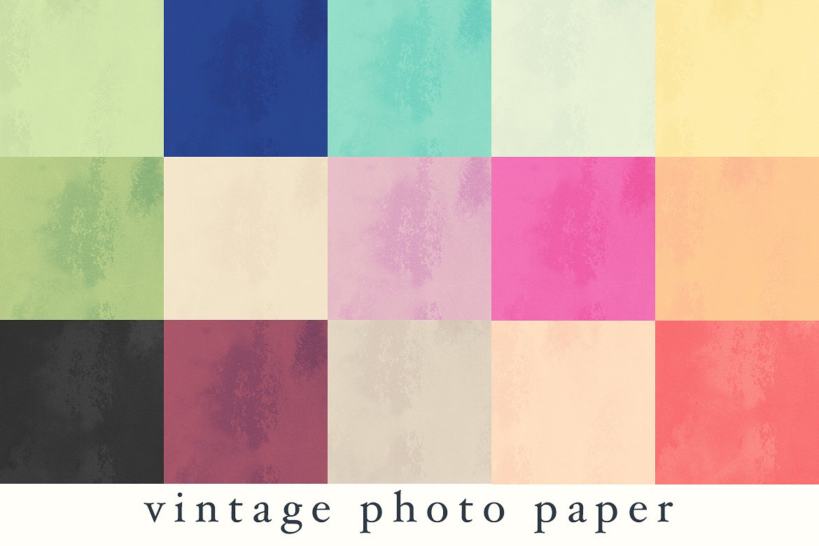 复古纸张设计背景Vintage Photo Papers