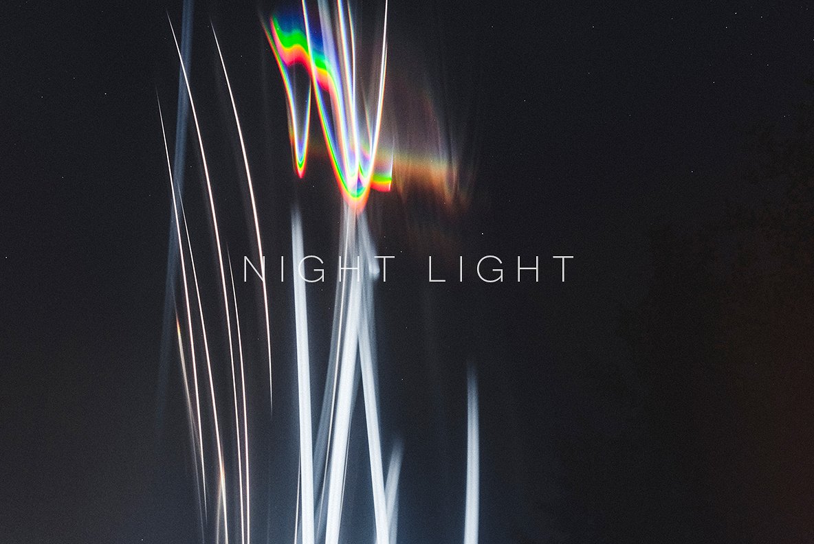 夜晚光效设计素材Night Light #1926992