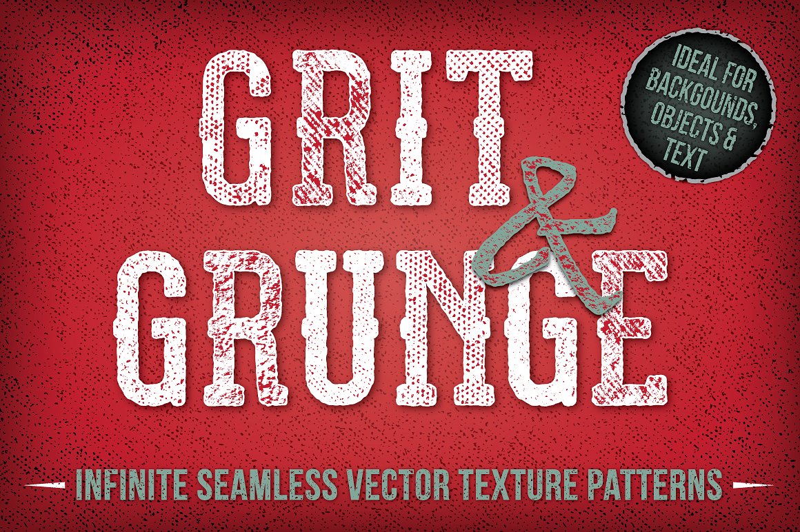 复古半色调纹理设计素材Grit and Grunge Rep