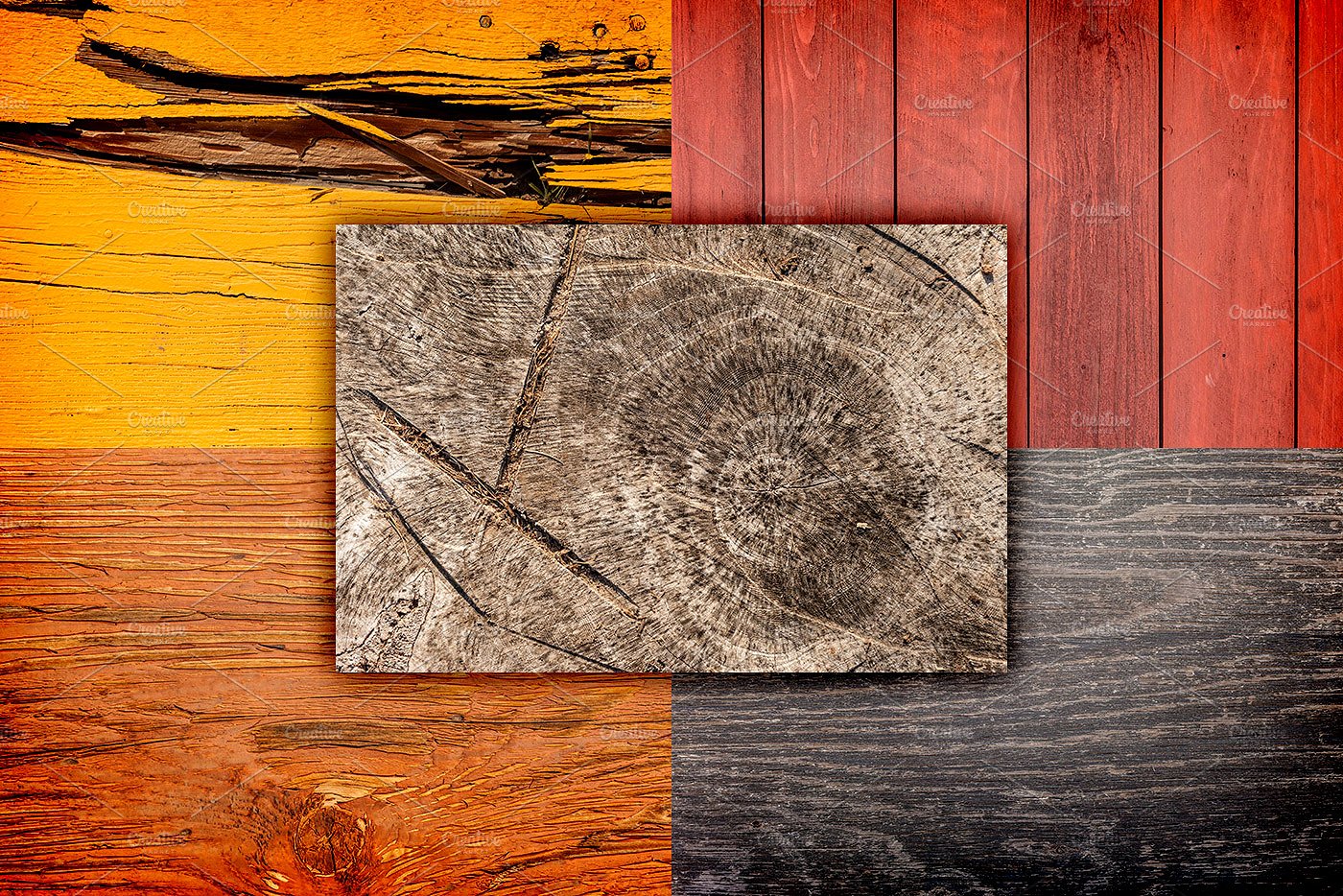 木质纹理设计背景Wood Textures Pack 3