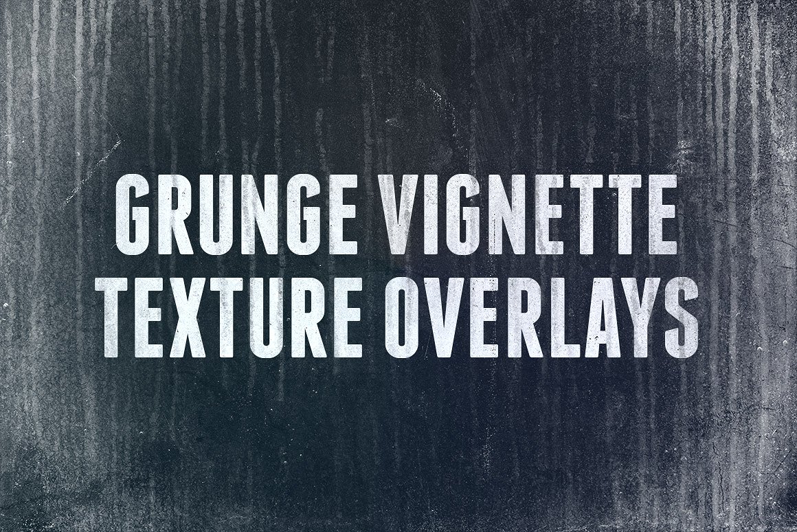 复古墨迹图案设计背景Grunge Vignette Text