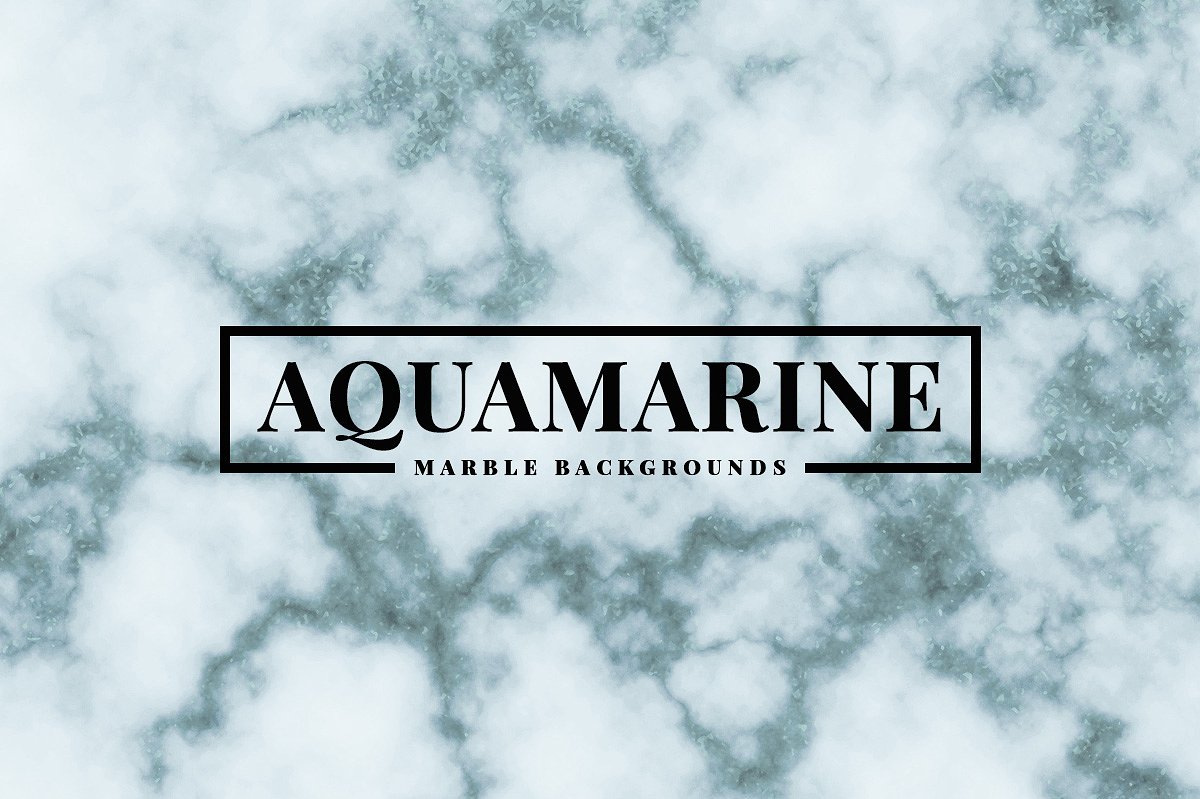 海蓝宝石大理石背景Aquamarine Marble Bac