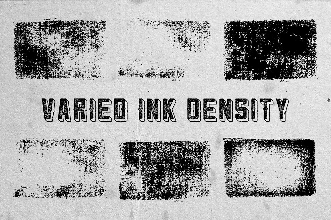 矢量墨水墨迹设计素材Ink stamp textures ,