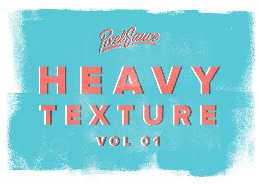 墨迹笔刷图案设计素材Heavy Textures Vol 0
