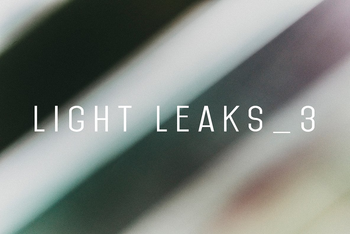 10款抽象艺术设计背景Light Leaks_3