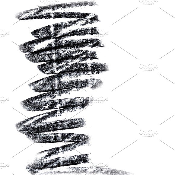 黑木炭笔刷纹理设计素材10 JPEG texture ske