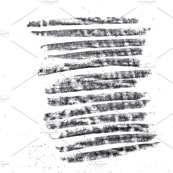 黑木炭笔刷纹理设计素材10 JPEG texture ske