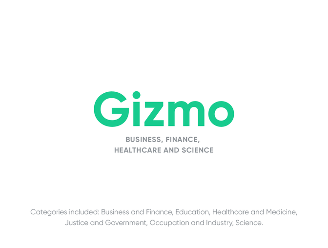 108个商业金融医疗保健科学矢量图标集Gizmo Busin