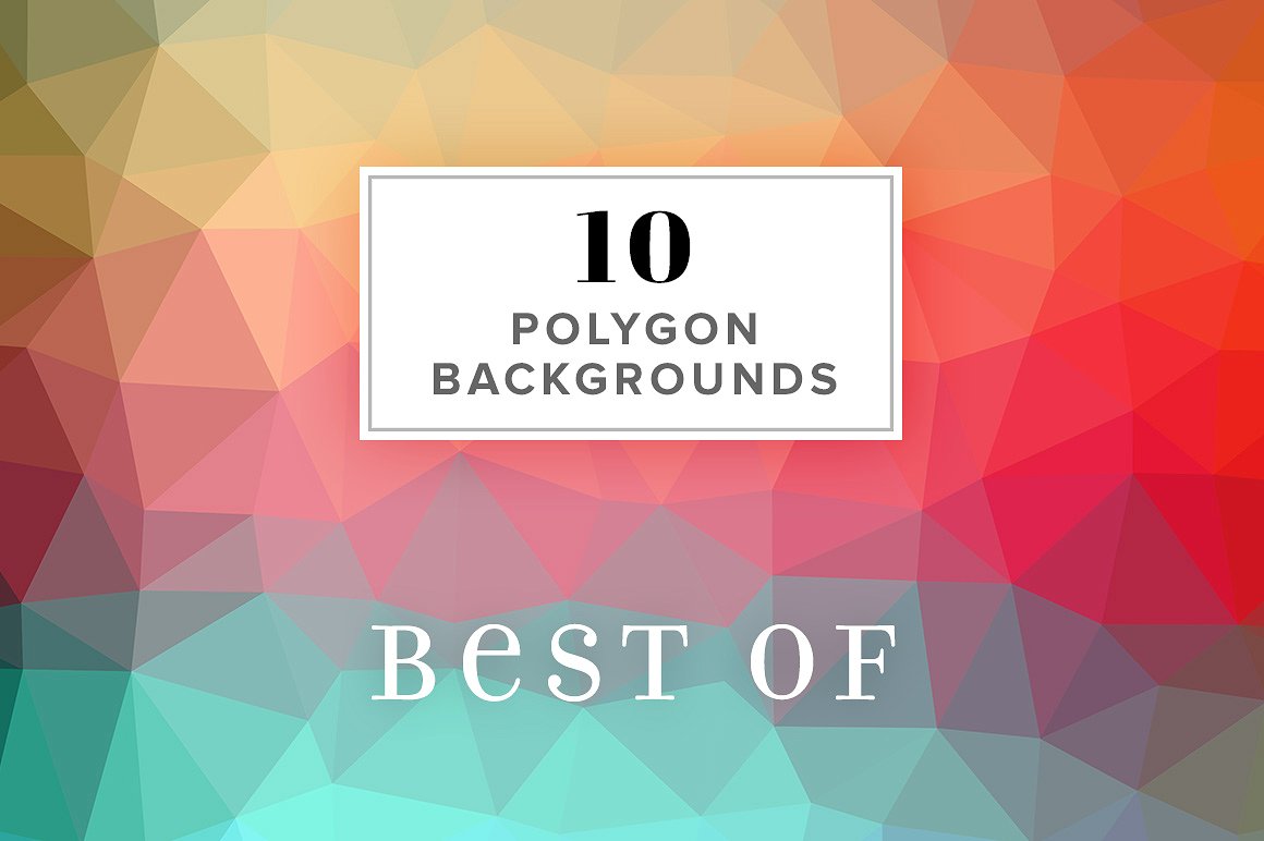 10 Polygon Backgrounds - Best