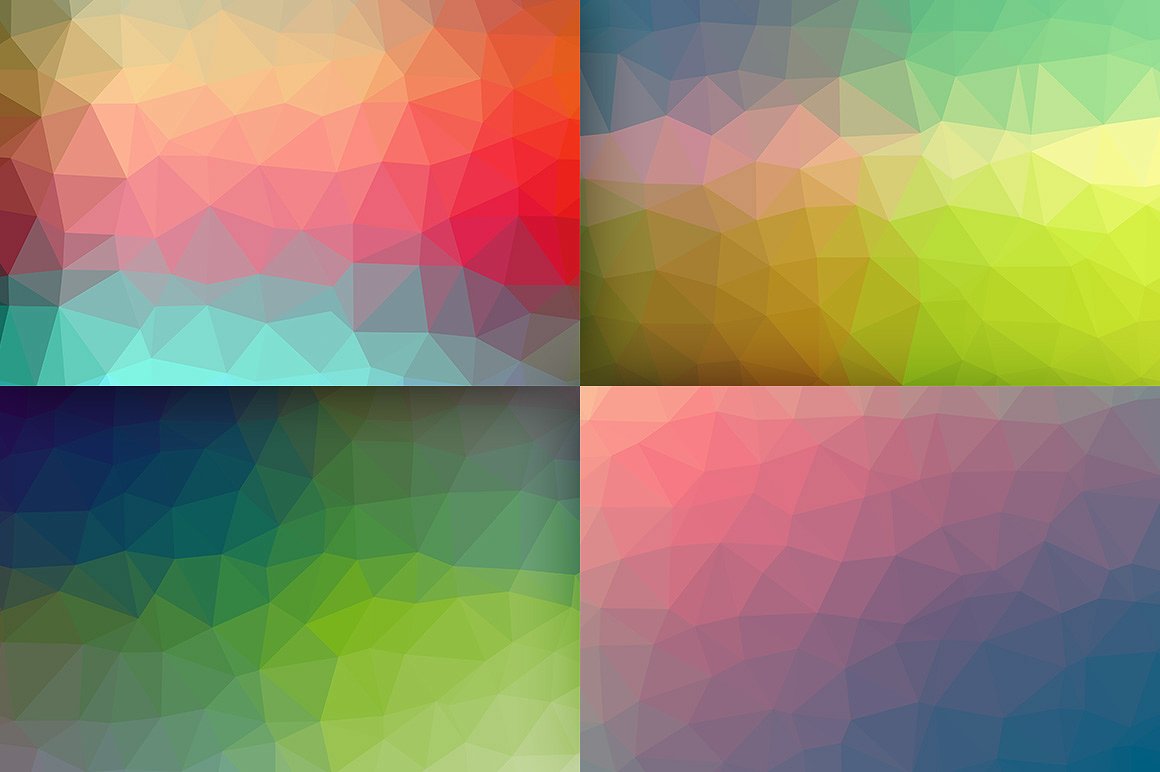 10 Polygon Backgrounds - Best
