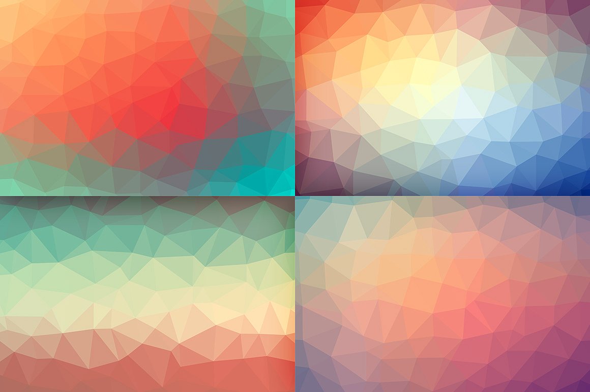 10 Polygon Backgrounds - Best