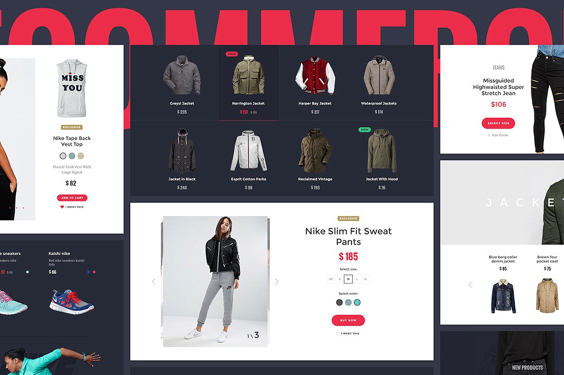 Fossa Ecommerce UI Kit