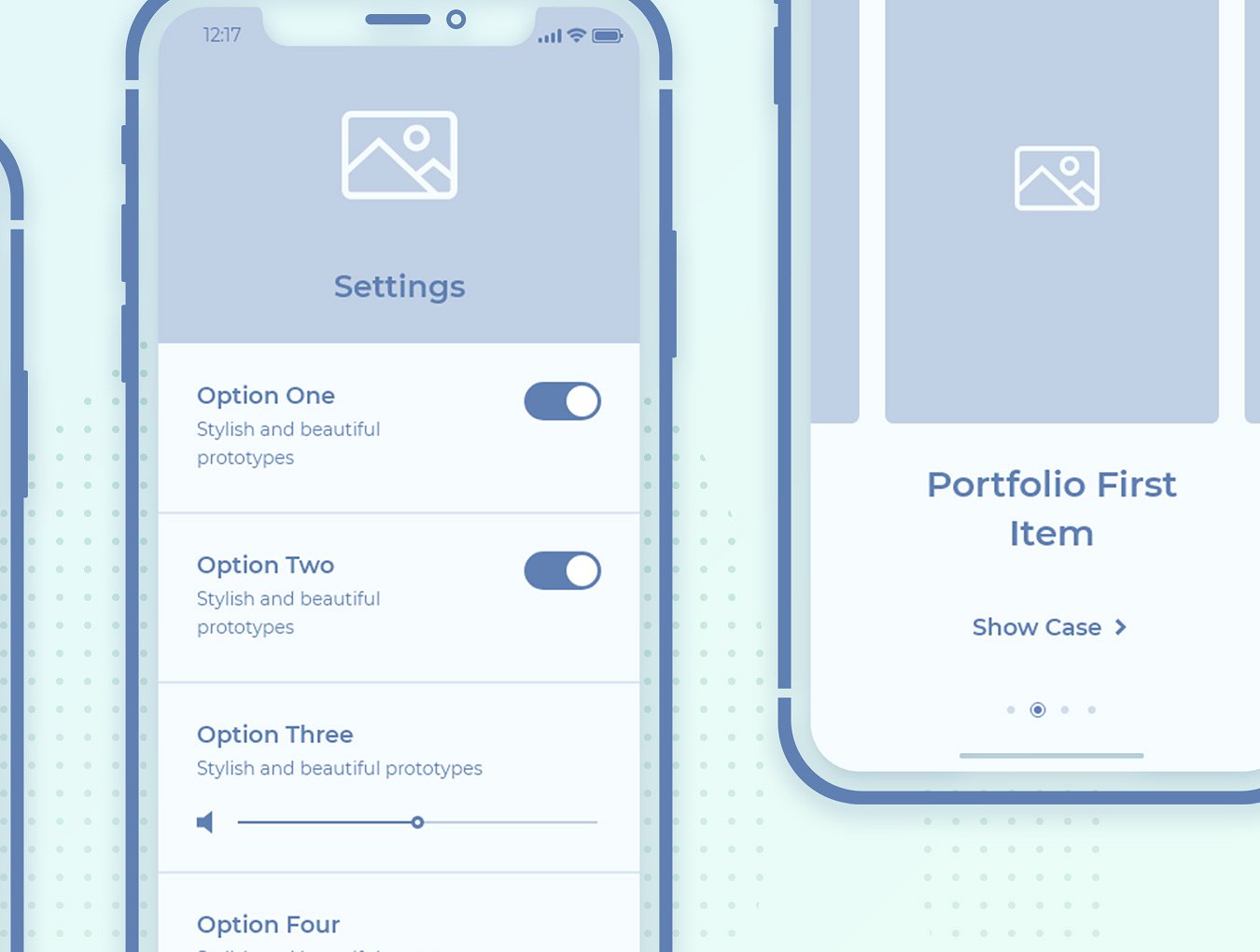 Collector iOS Wireframe UI Kit