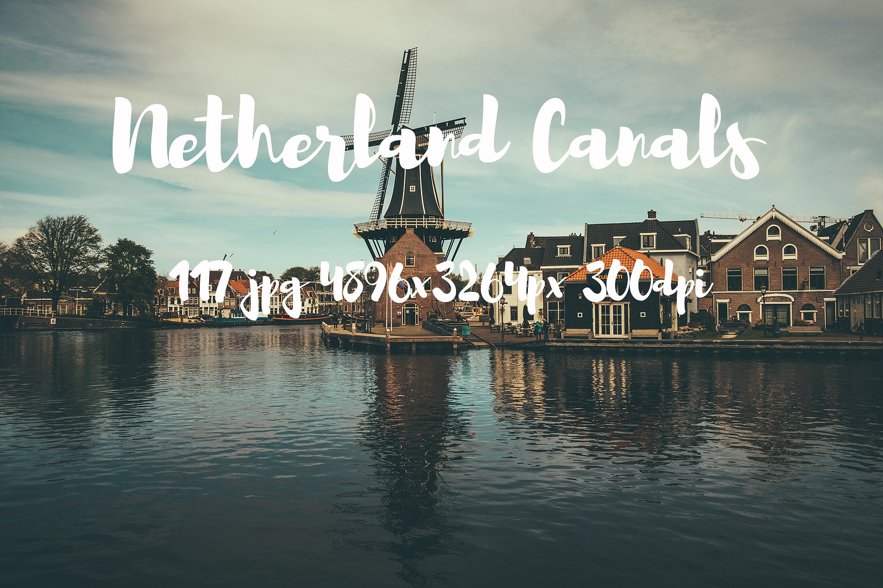 Netherlands canals photo pack