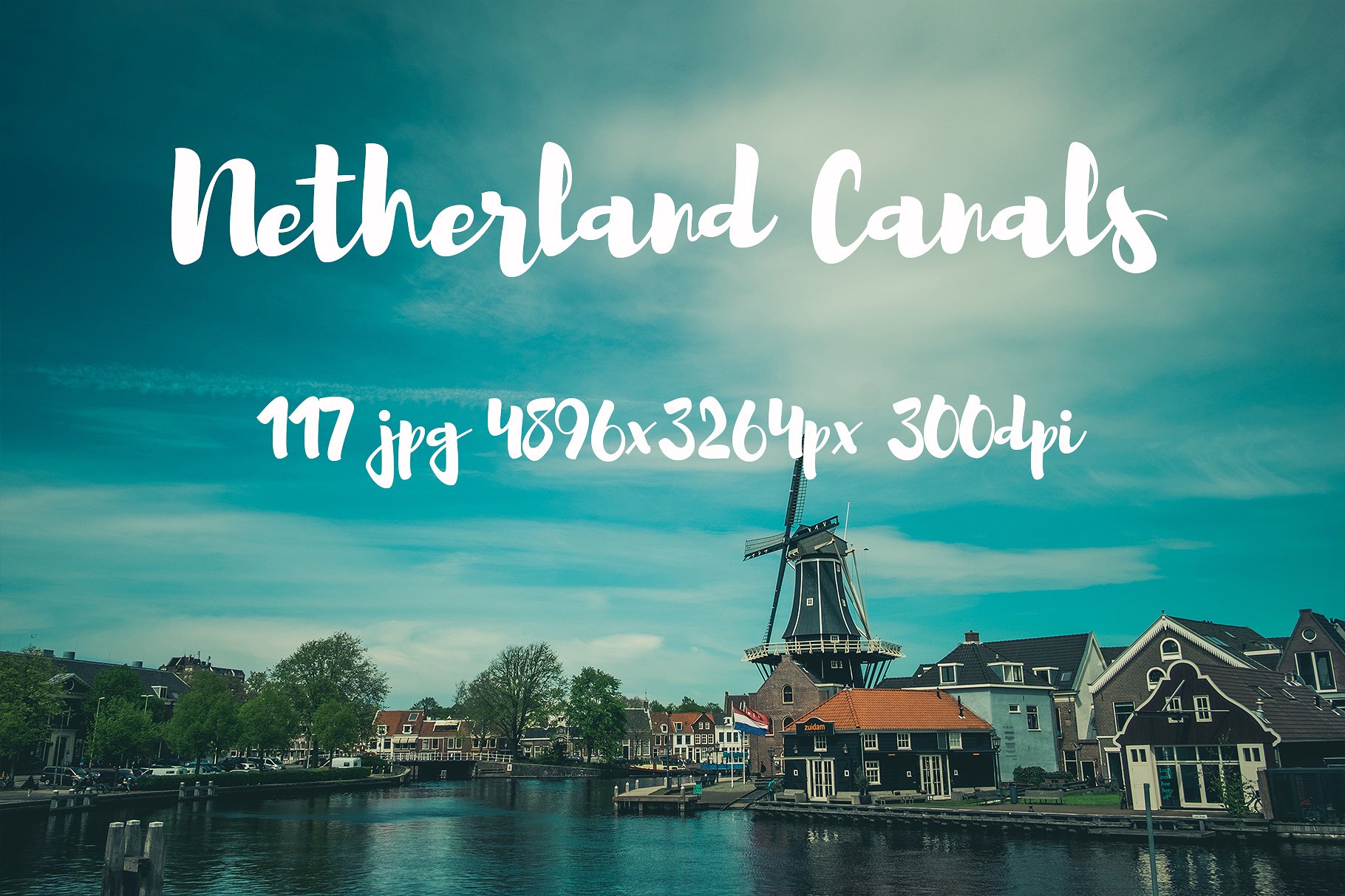 Netherlands canals photo pack