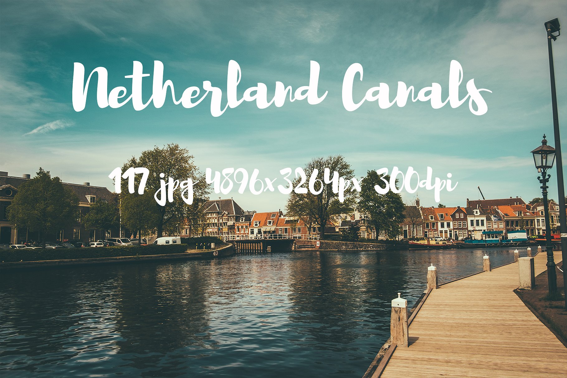 Netherlands canals photo pack