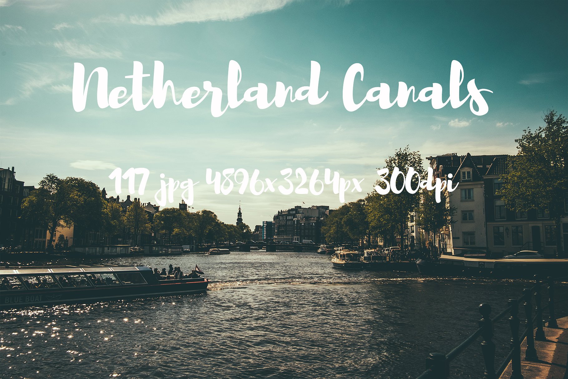 Netherlands canals photo pack