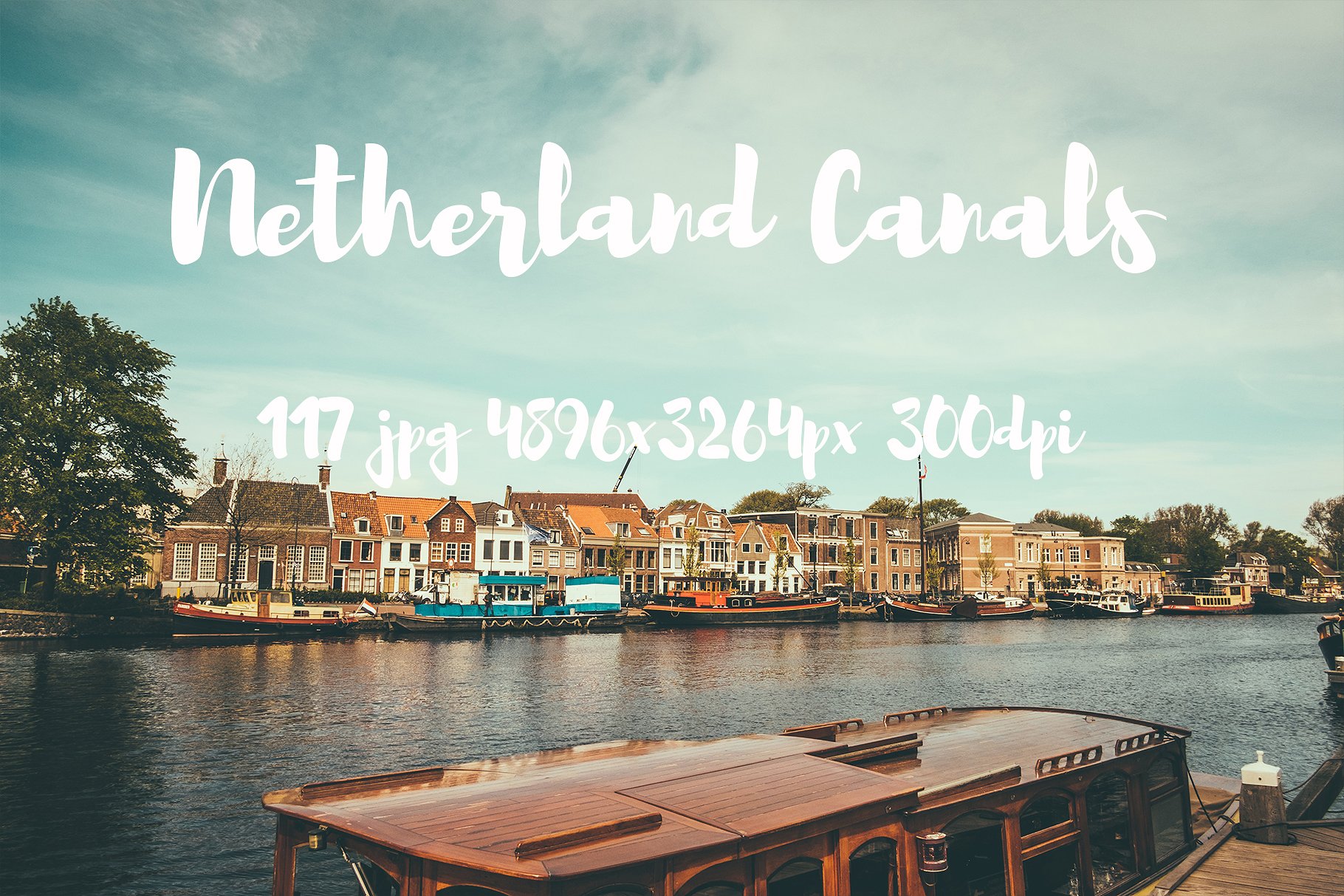 Netherlands canals photo pack