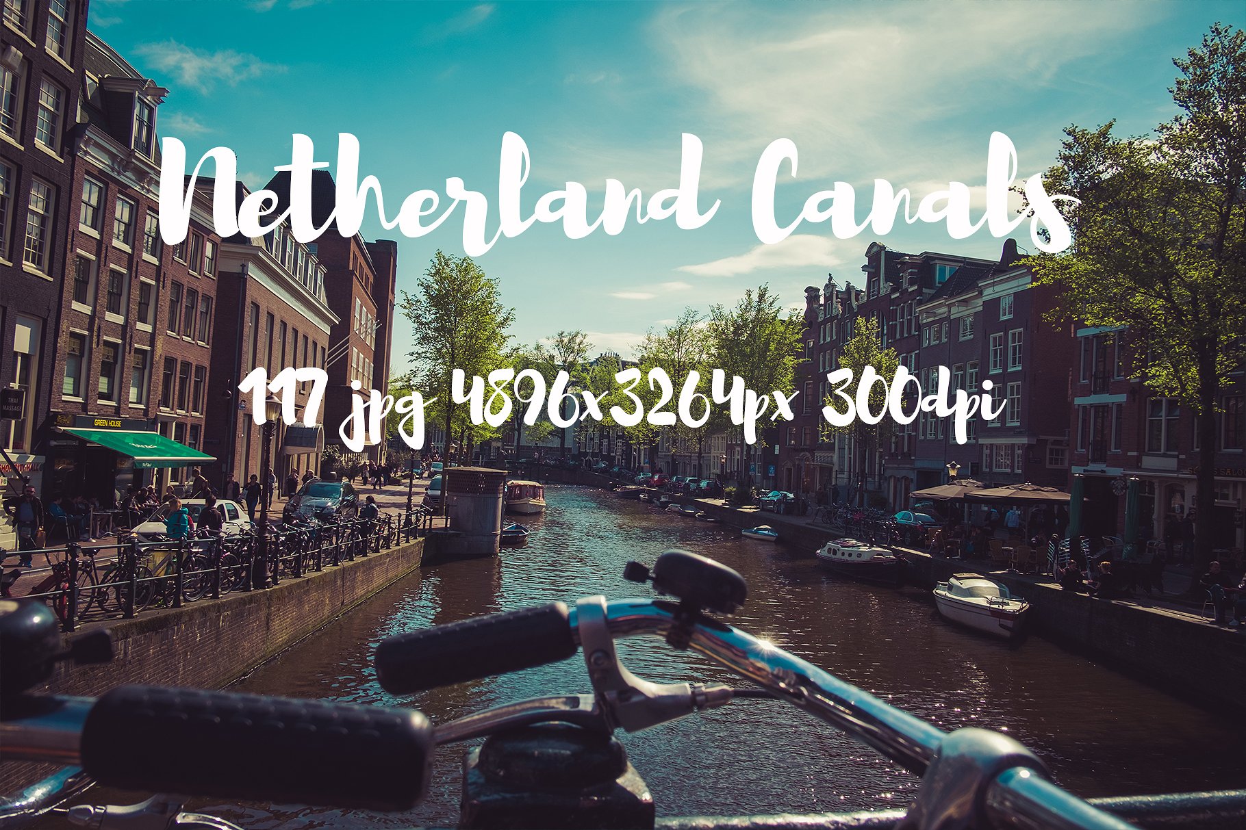 Netherlands canals photo pack