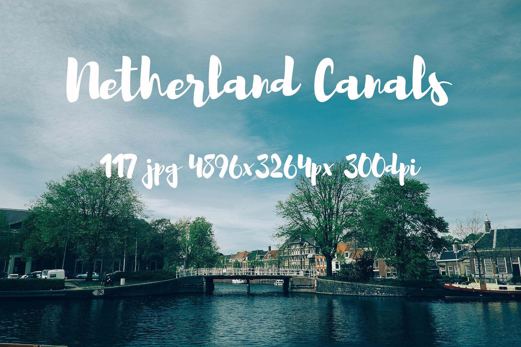 Netherlands canals photo pack