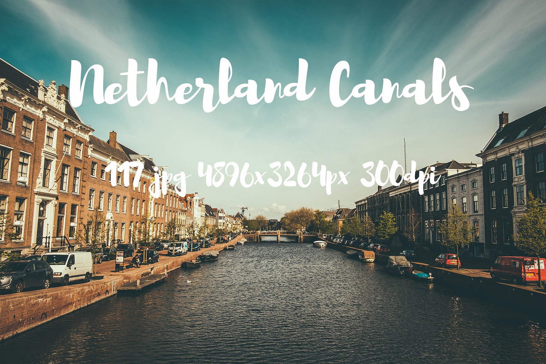 Netherlands canals photo pack