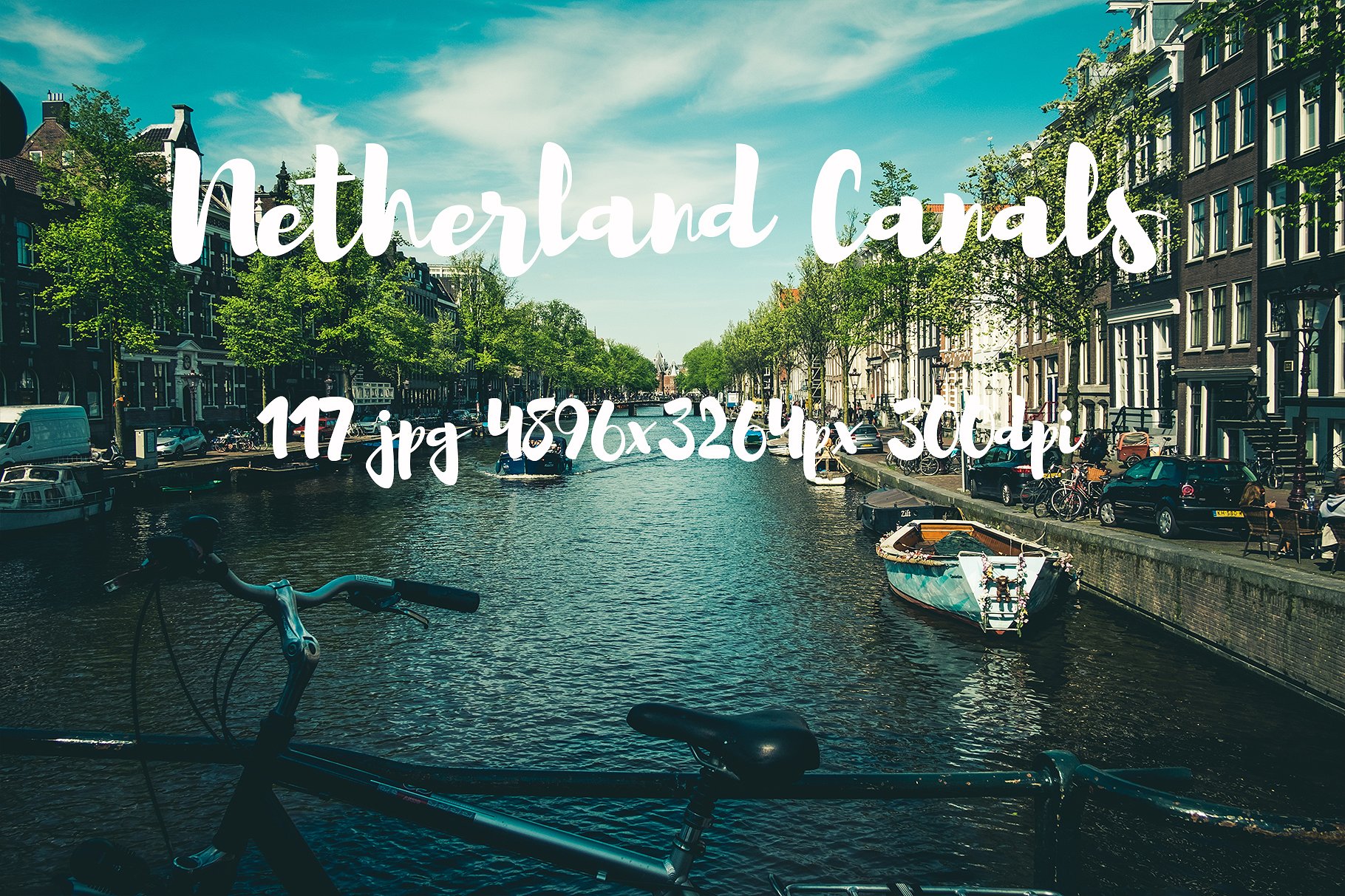 Netherlands canals photo pack