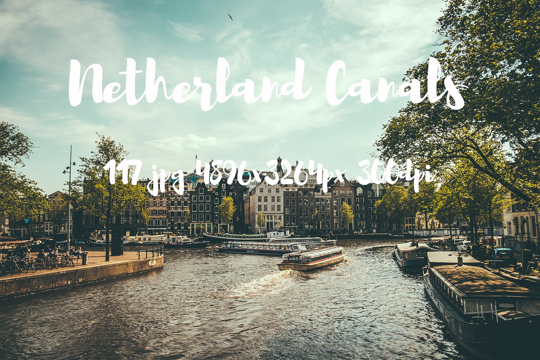 Netherlands canals photo pack