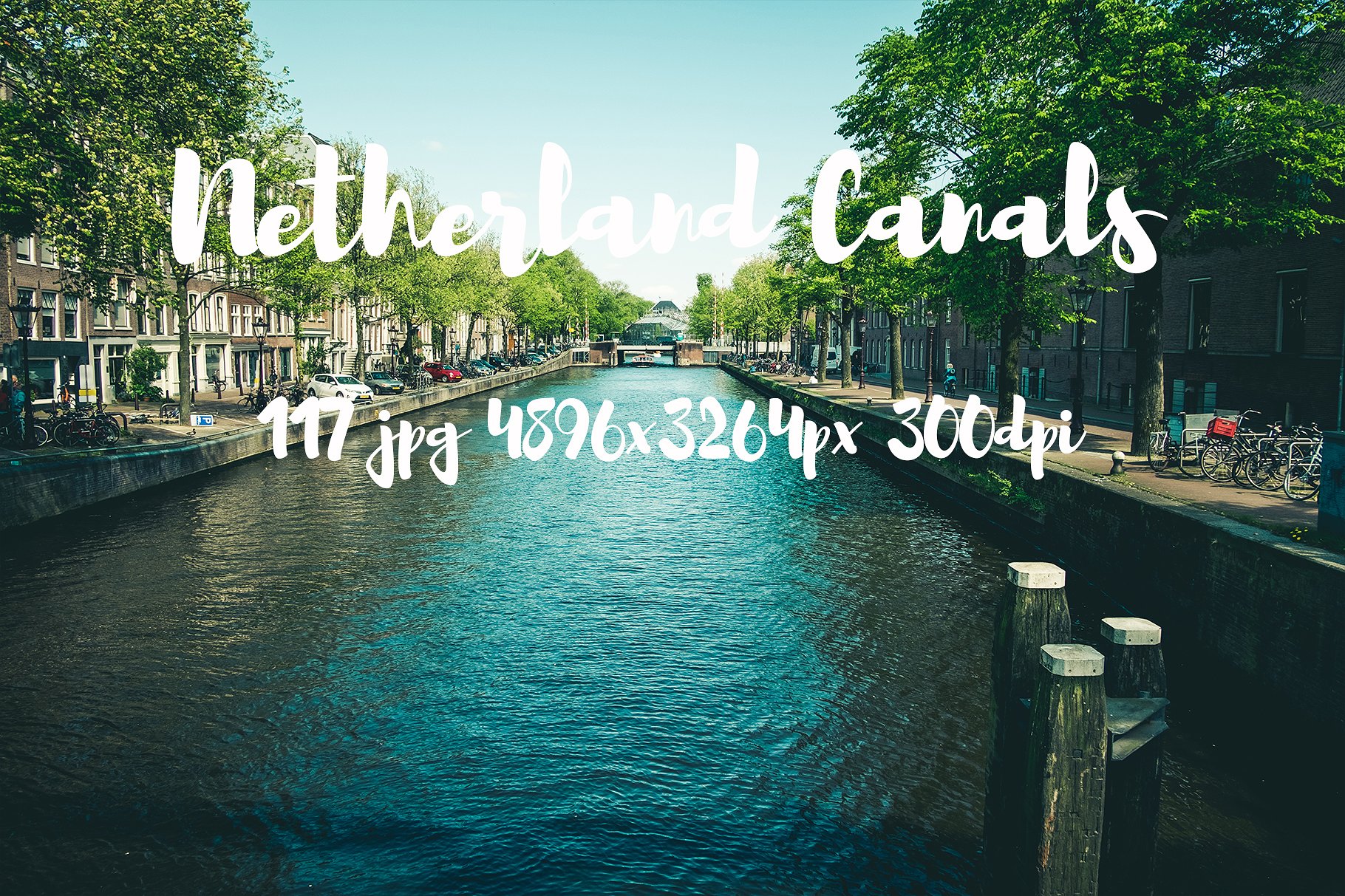 Netherlands canals photo pack