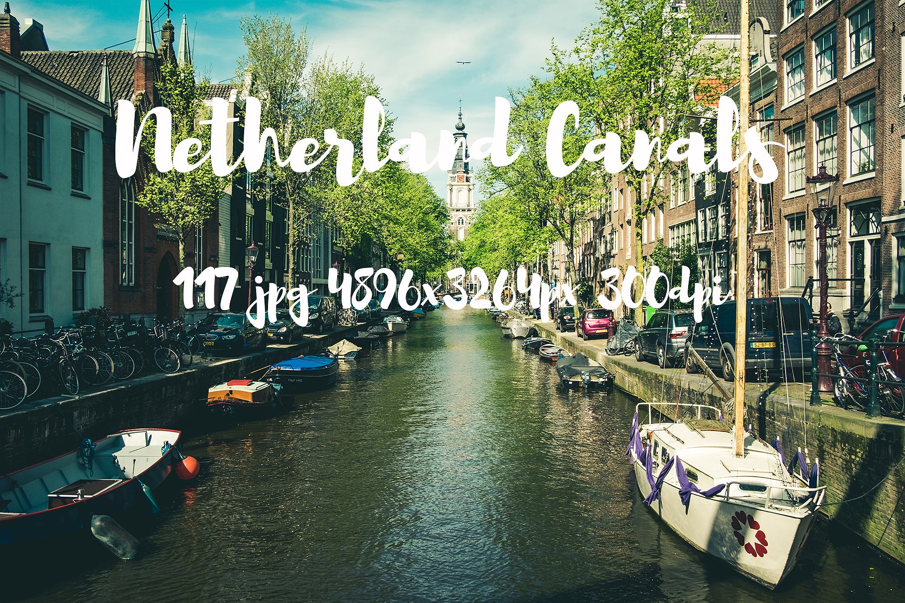 Netherlands canals photo pack