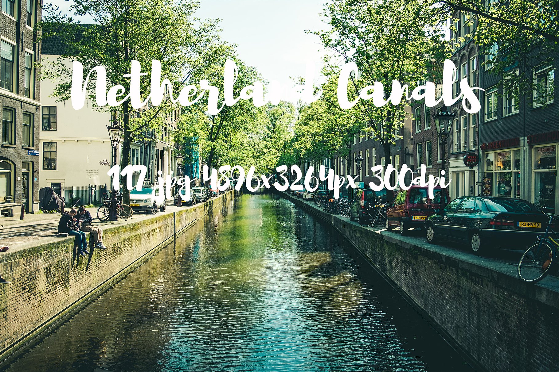 Netherlands canals photo pack