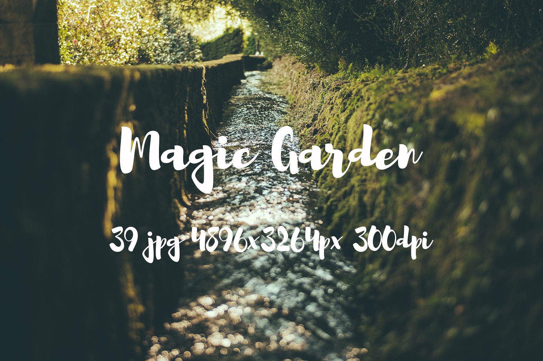 Magic Garden photo pack