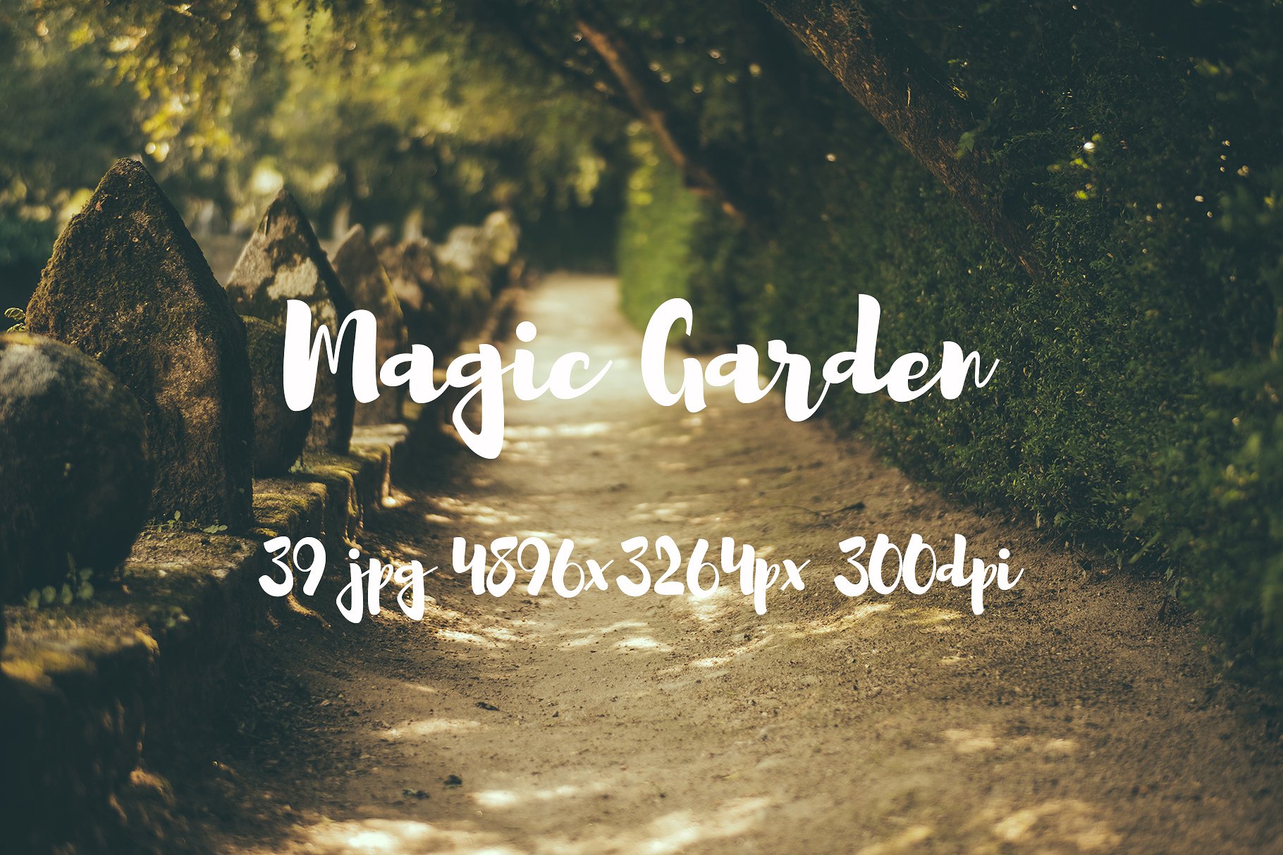 Magic Garden photo pack