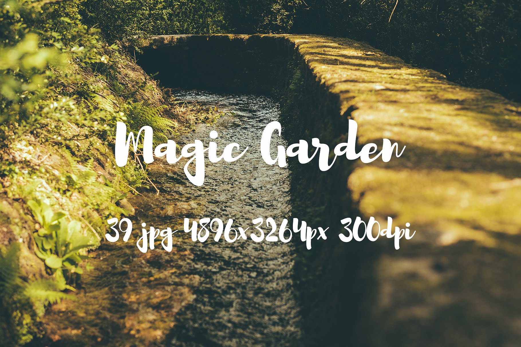 Magic Garden photo pack