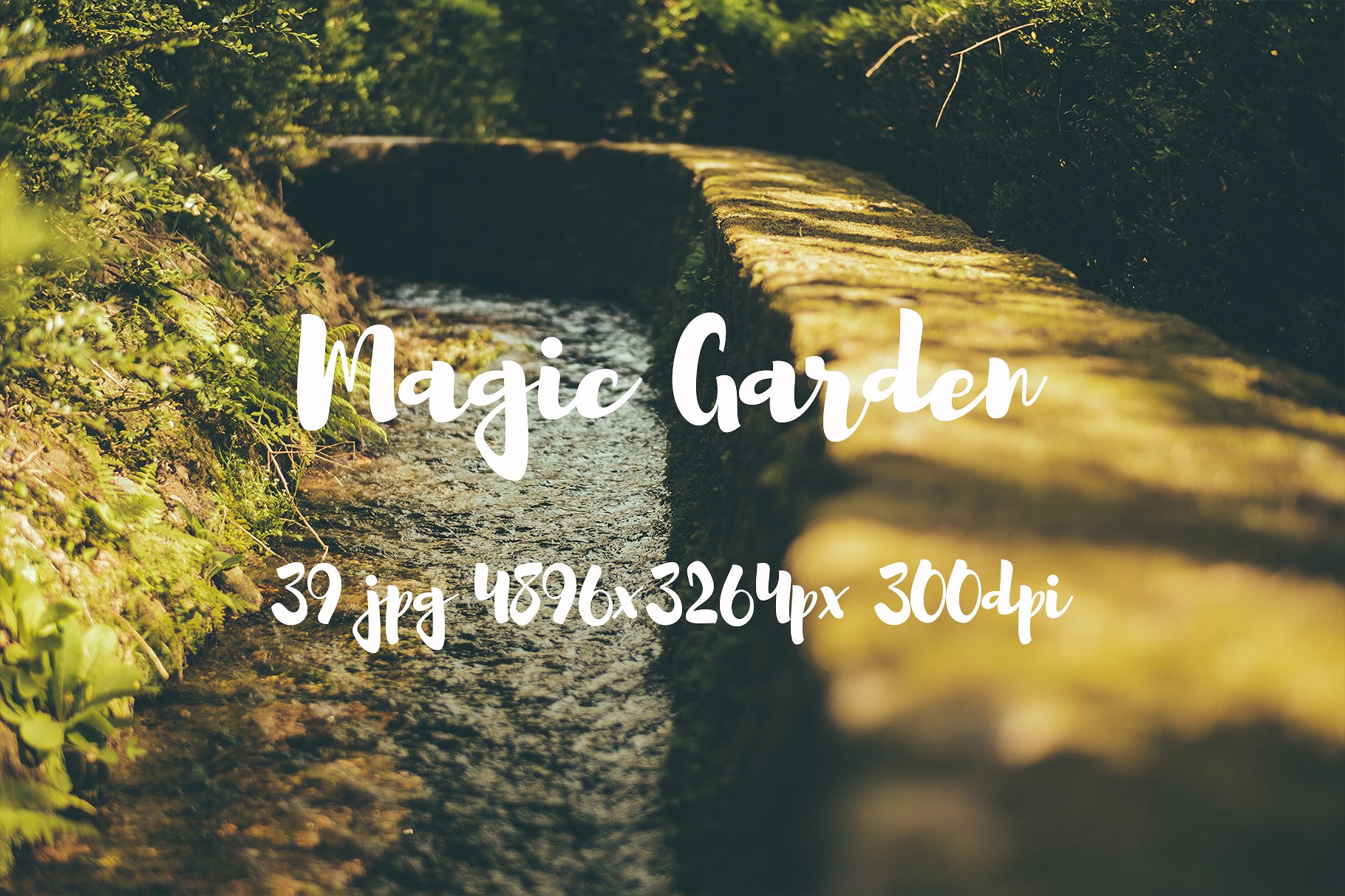 Magic Garden photo pack