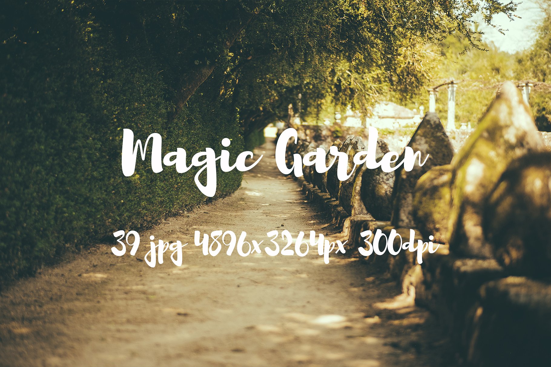 Magic Garden photo pack