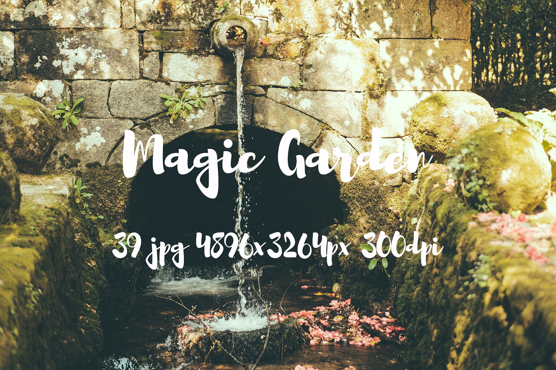 Magic Garden photo pack