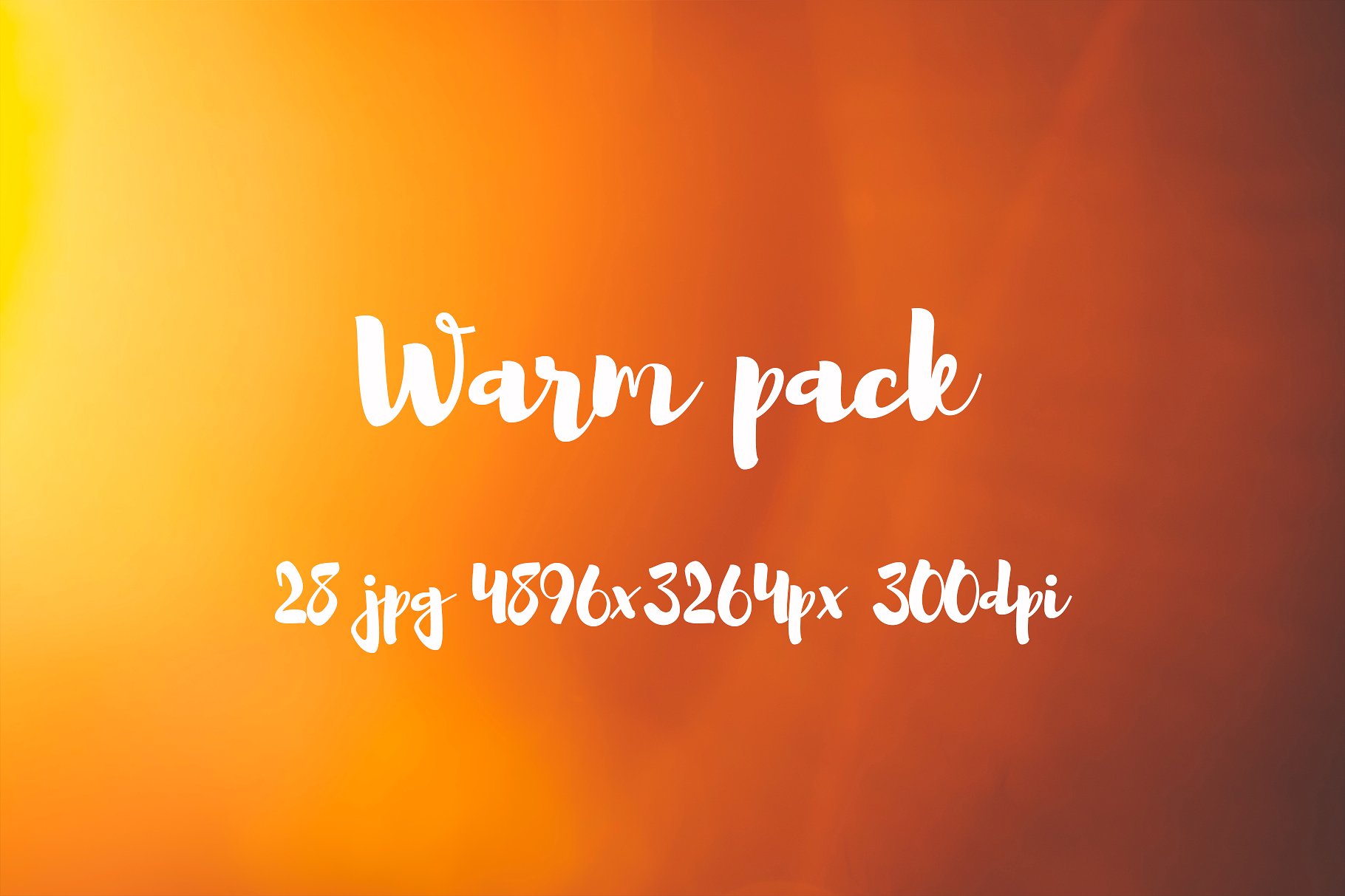 Warm backgrounds pack