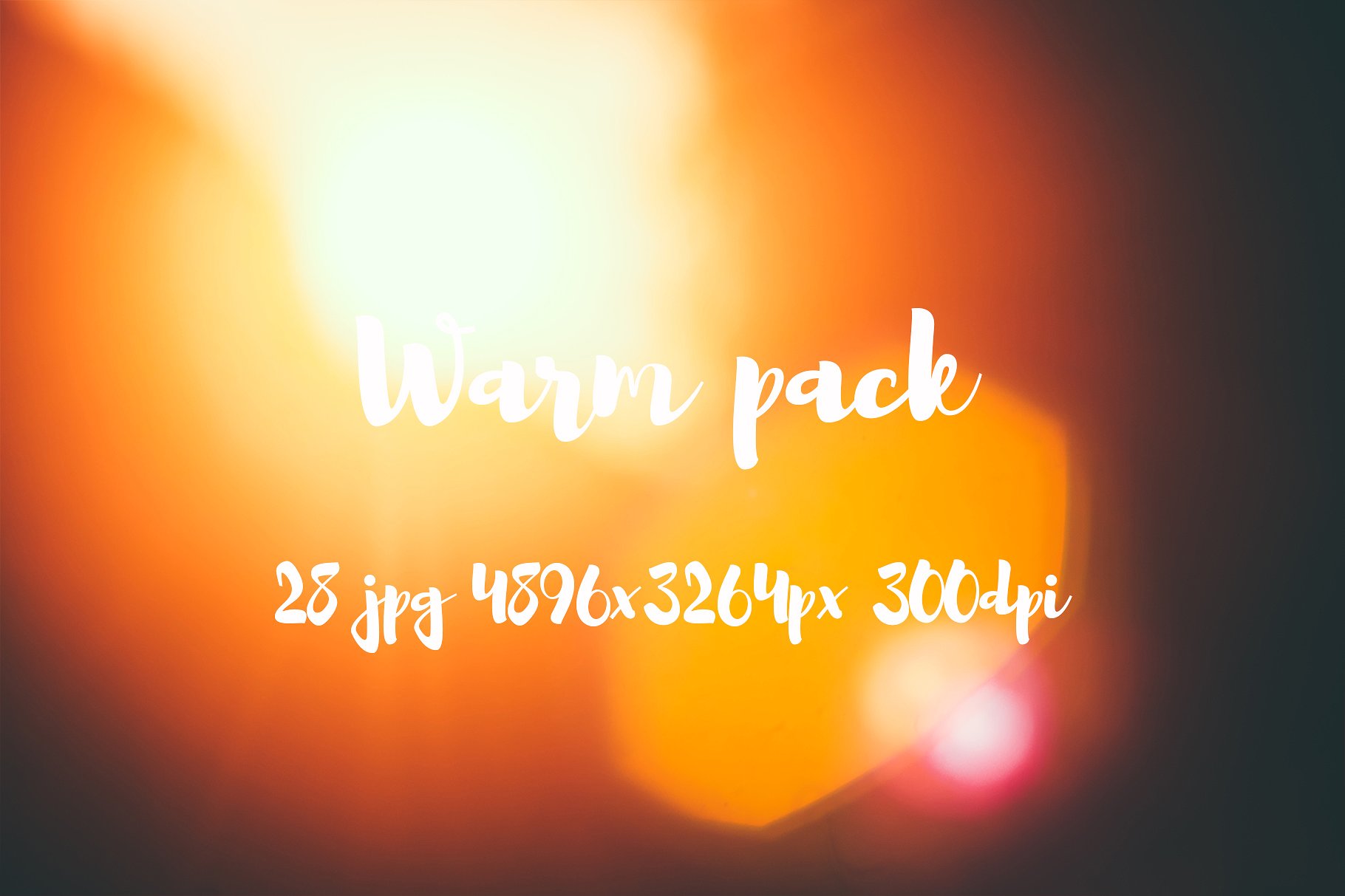 Warm backgrounds pack