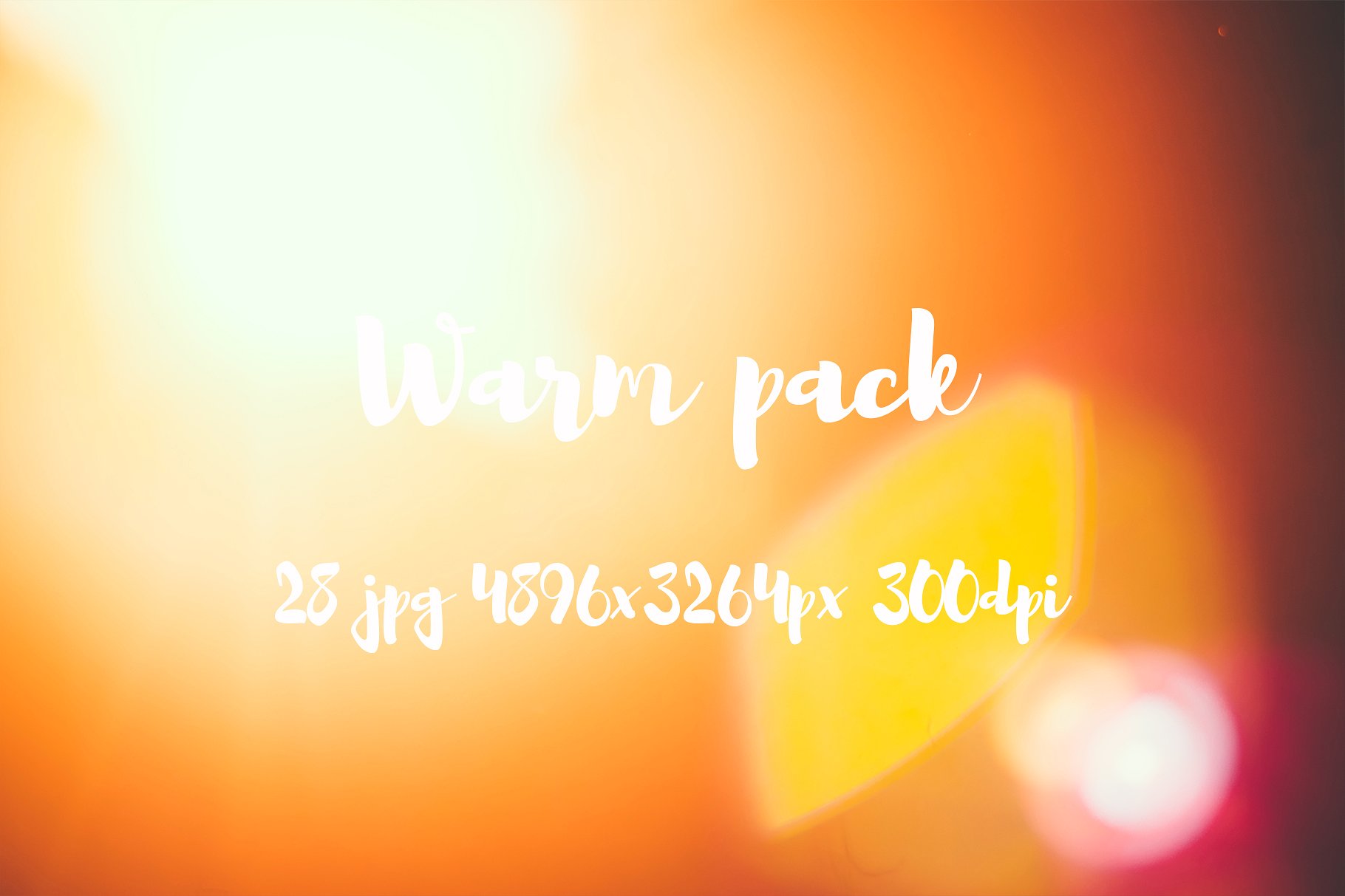 Warm backgrounds pack