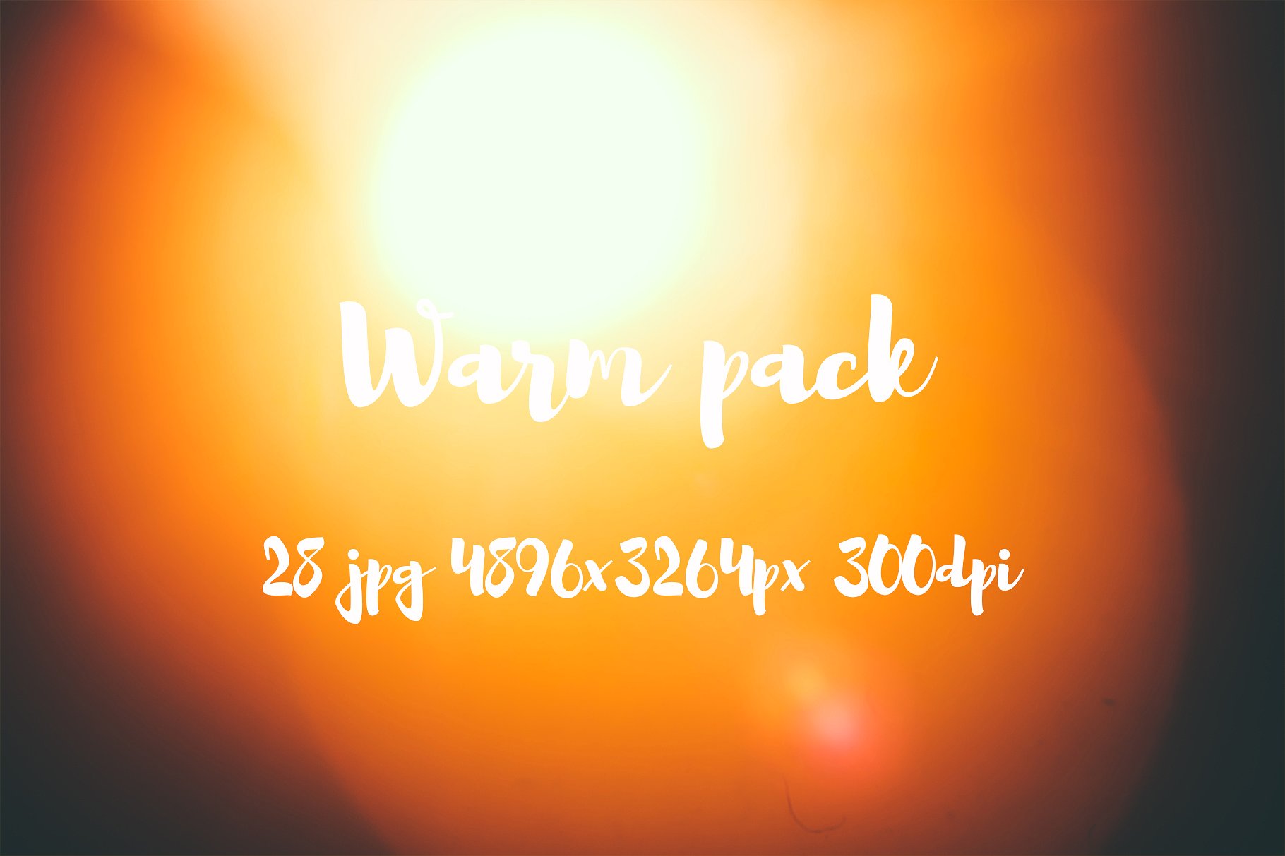 Warm backgrounds pack