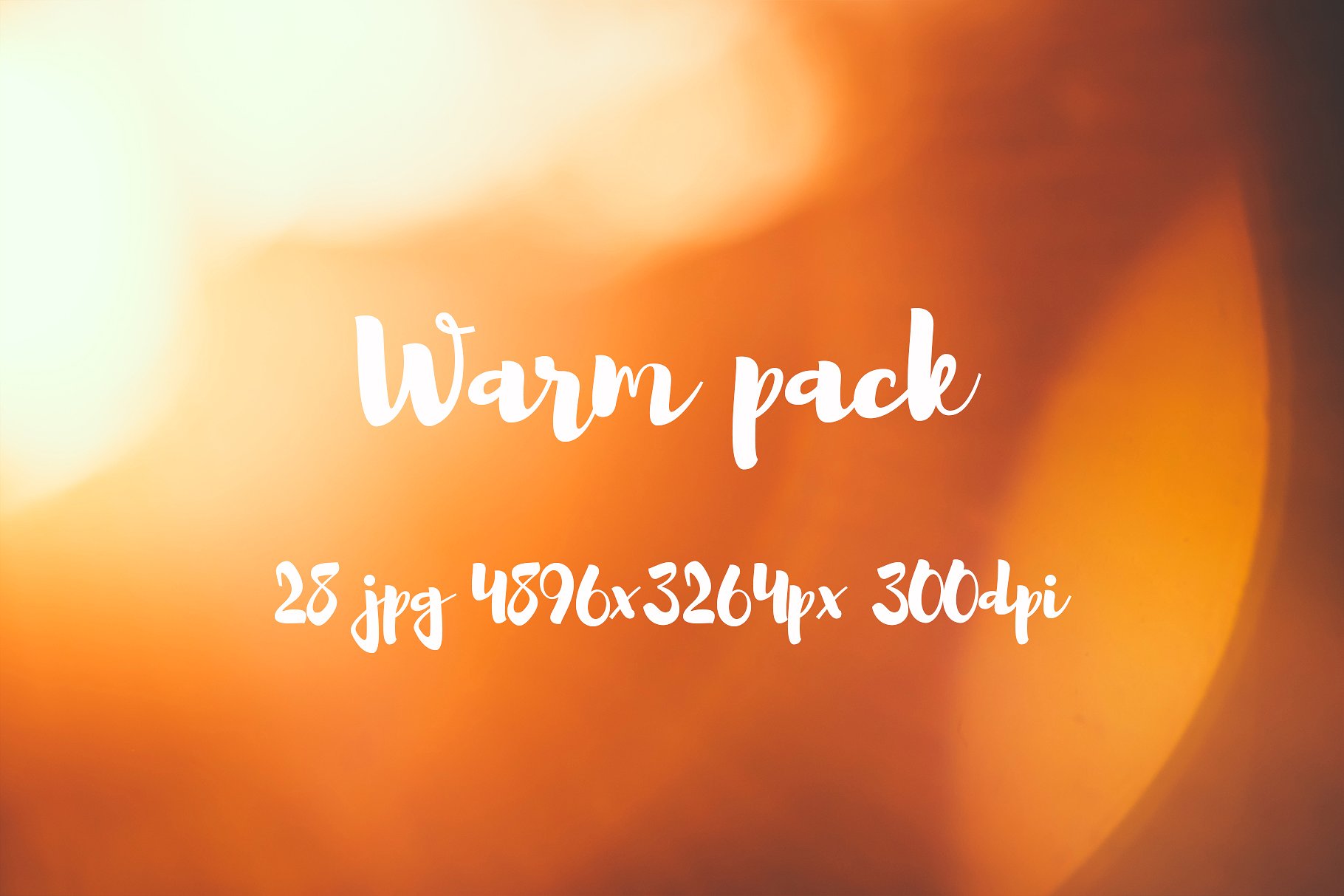 Warm backgrounds pack