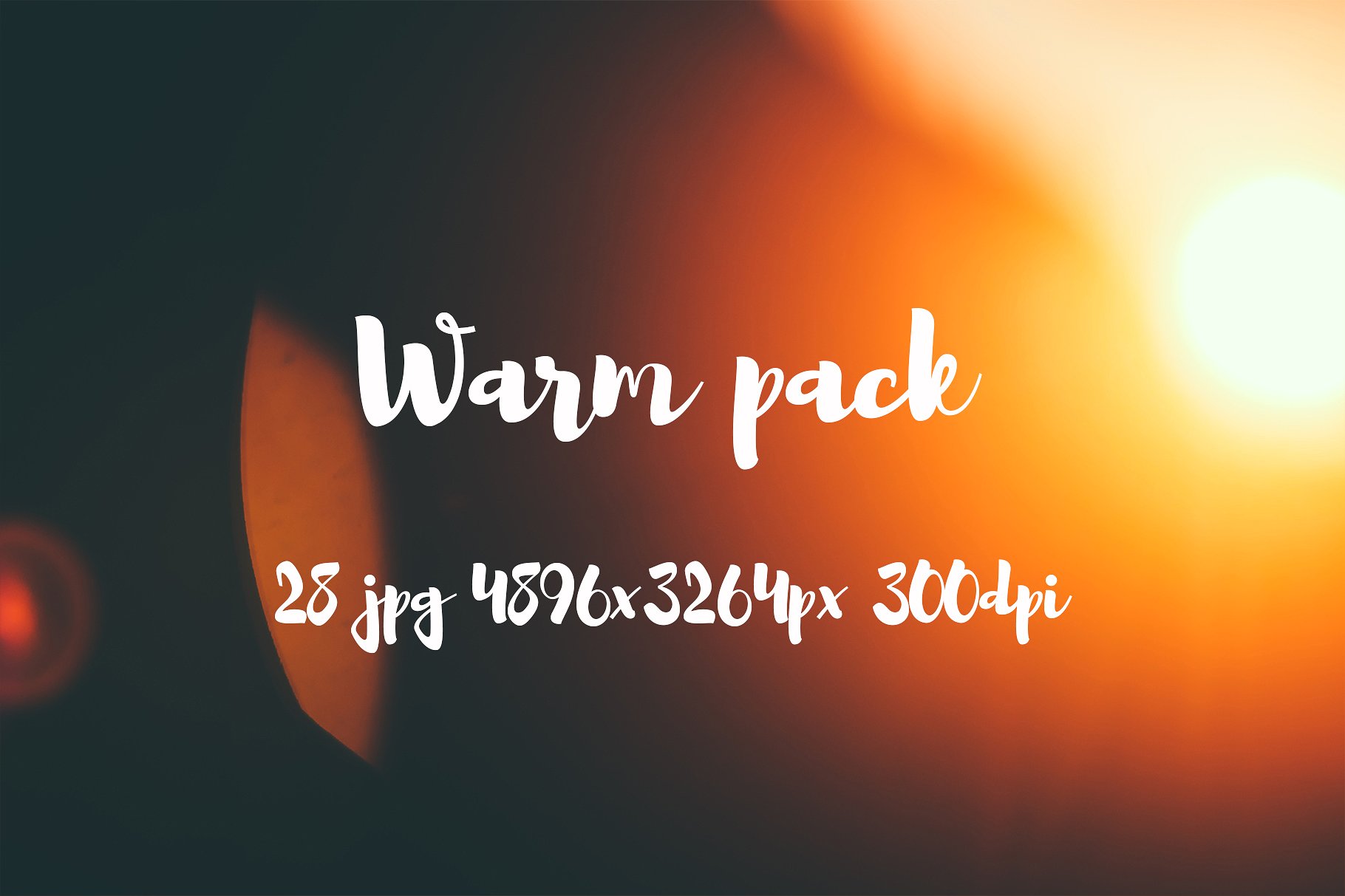 Warm backgrounds pack