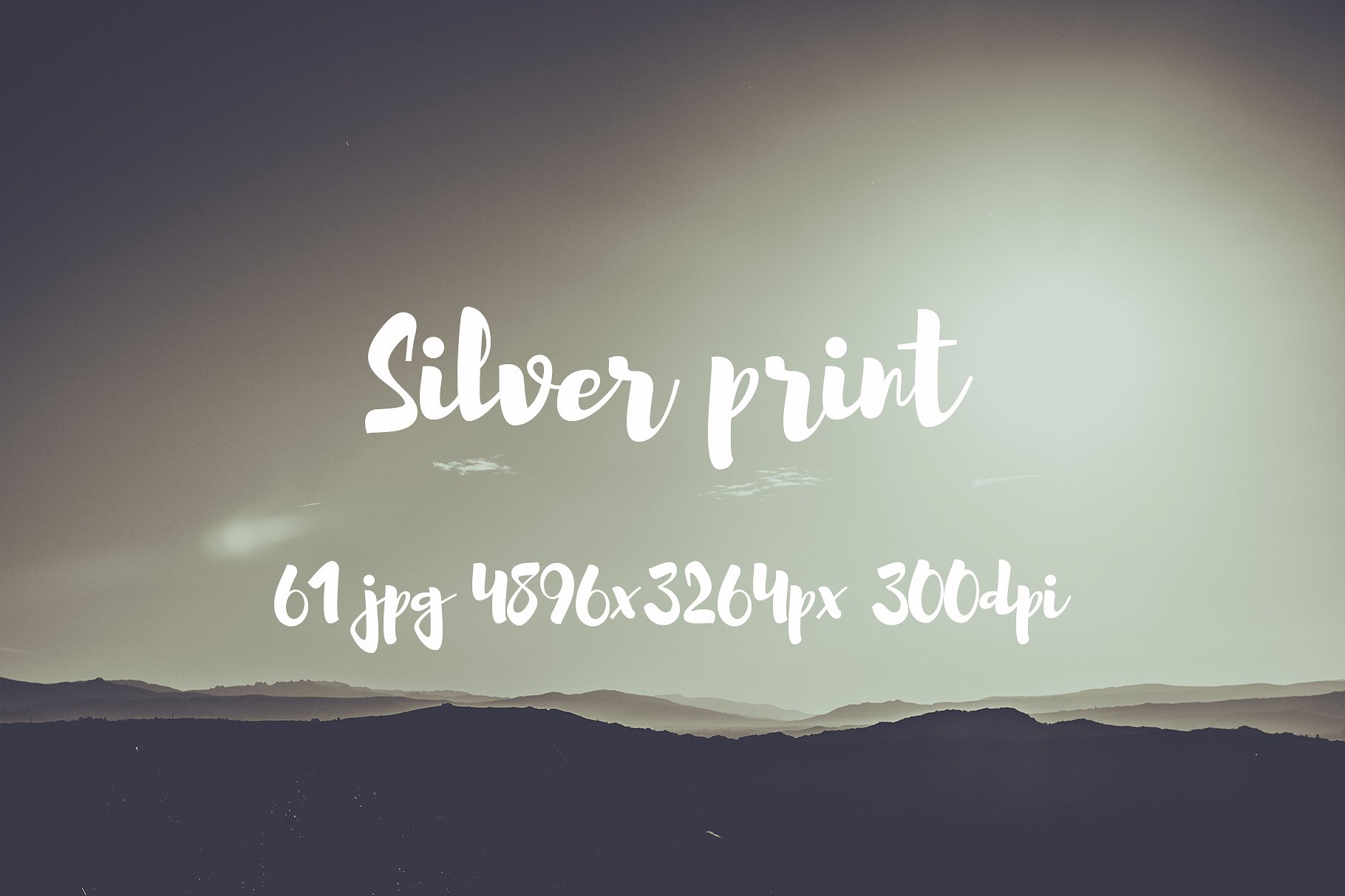 Silver Print Photo pack